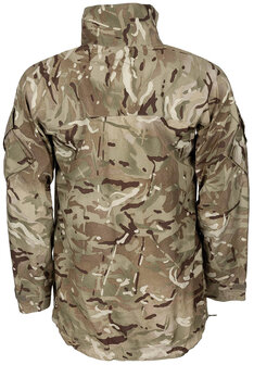 Softshell-Regenjacke der britischen Armee &quot;Lightweight&quot;, II Wahl, MTP Multicam