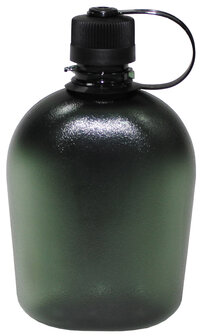MFH US Canteen Gen II 1L vert olive-transparent, sans BPA