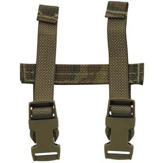 British Army Osprey MK4 universal Molle straps double, MTP multicam