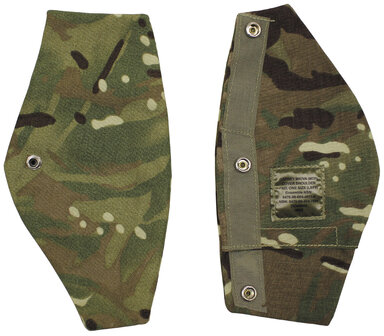 British Army Osprey MK4 shoulder pad cover, Pair (Left-Right), MTP Multicam