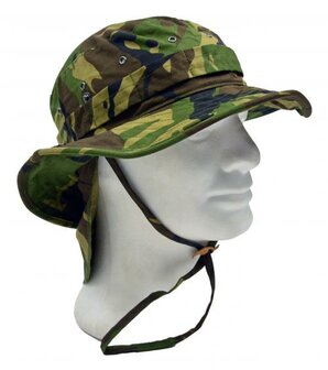 Chapeau de brousse de l&#039;arm&eacute;e n&eacute;erlandaise, GI Boonie, camouflage DPM