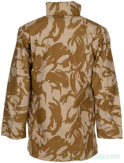 British army soft shell rain jacket with hood, Desert DPM