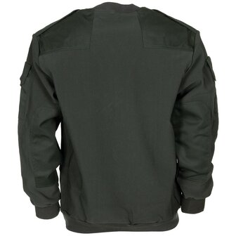 OPgear police commando sweater with v-neck, windproof, OD green