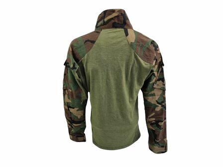 Combat Shirt Marines n&eacute;erlandais longsleeve, &quot;UBAC&quot;, R&eacute;pulsif insectes/tiques, Forest camo