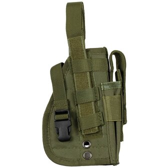 MFH Pistolenholster MOLLE, rechts, oliv gr&uuml;n