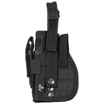 MFH Pistol holster MOLLE, right, black