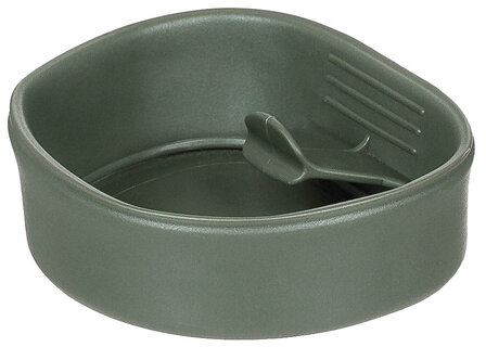 Tasse pliable de l&#039;arm&eacute;e su&eacute;doise Fold-a-Cup, vert olive