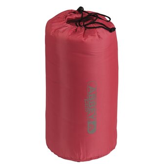 Abbey Camp Kids sleeping bag fuchsia pink with compression bag