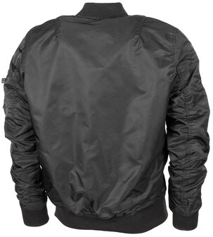 MFH US Airforce MA-1 bomber jacket, black