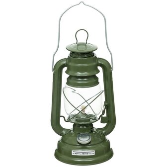 Fox outdoor Storm Lantern, od green