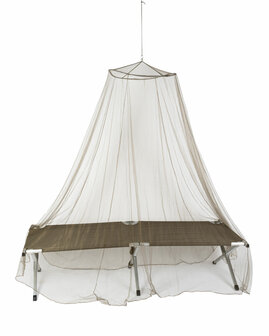 Fosco moustiquaire 1 personne pour lit de camp ou tente, vert olive