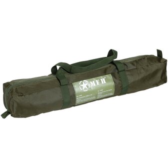Tente moustiquaire MFH avec tiges et sac de transport, vert olive