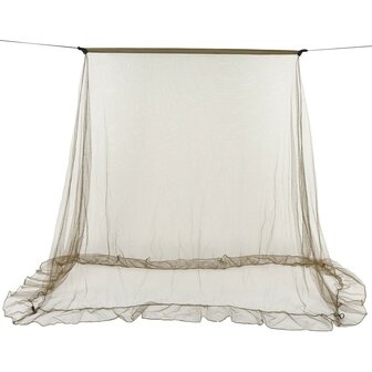 Moustiquaire en forme de tente MFH avec tige et sac de transport, vert olive