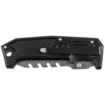 Fox outdoor utility folding knife full metal, large, black