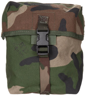 Korps mariniers utility pouch, &quot;MOLLE&quot;, groot, Forest camo