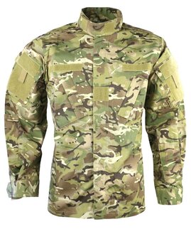 Kombat tactical gevechtsjas / veldjas ACU,  Ripstop, BTP multicam