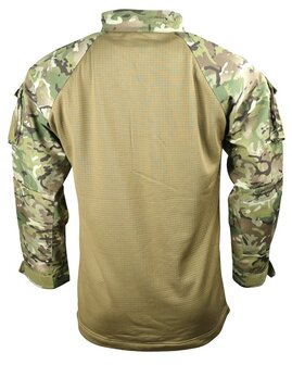 Kombat tactical combat shirt longsleeve, &quot;UBAC&quot;, cold weather fleece, BTP multicam