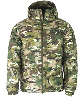 Kombat tactical Delta SF Soft Shell fleece jacket, Kom-Tex 3 laminate, windproof, BTP multicam