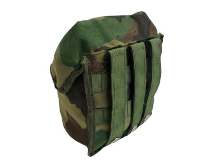 Korps mariniers utility pouch, &quot;MOLLE&quot;, middel, Forest camo