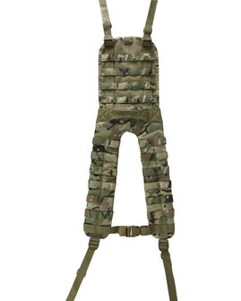 Kombat tactical PLCE webbing bretels voor load carrying set, Molle, BTP multicam