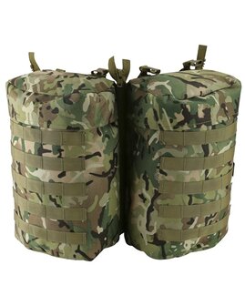 Kombat tactical PLCE Molle zijtas, 10L, BTP multicam