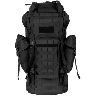 MFH Bundeswehr Molle Combat backpack, 65l, aluminum frame, black