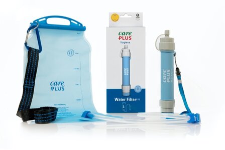 Filtre &agrave; eau compact Care Plus Evo + filtre &agrave; charbon