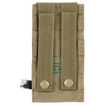 MFH Magazintasche, 1-fach, &quot;MOLLE&quot;, coyote tan