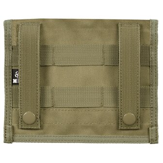 MFH chest pouch Molle with velcro patch, coyote tan