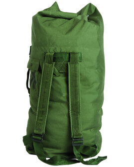USGI duffle bag / backpack, 2 straps, army green