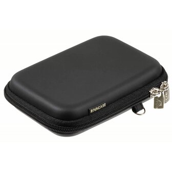 Rivacase 9101 HDD/GPS-H&uuml;lle Hartschale kompakt, schwarz