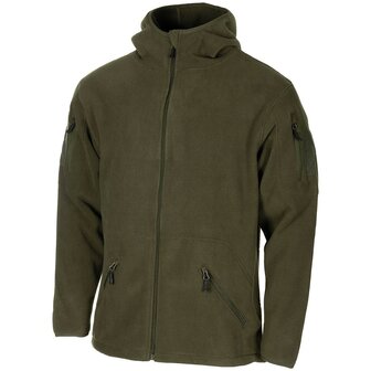 MFH tactical fleece jacket, OD green