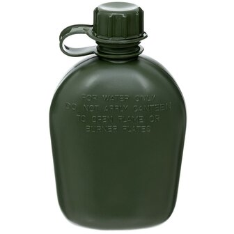 US-Feldflasche 1QT oliv gr&uuml;n mit Molle II canteen / general purpose pouch, UCP AT-digital