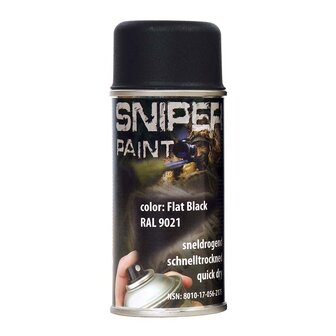 Fosco Spuitbus army paint 150ML, RAL9021 Fat Black