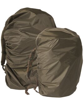 Mil-tec backpack rain cover large 130L, OD green