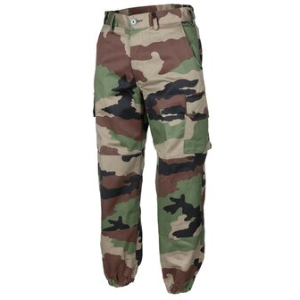 French army BDU combat trousers F2, CCE camo