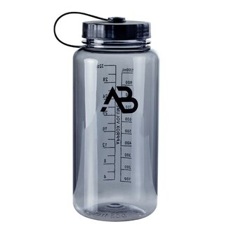 AB Feldflasche transparent 1000 ml, gro&szlig;e &Ouml;ffnung, BPA-frei