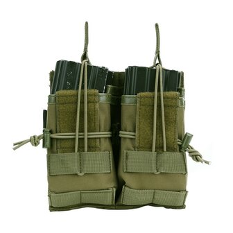 101 Inc double ammo pouch Molle, LQ12001, OD green