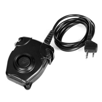 Z-Tactical Z112 Midland / Nato jack P.T.T. headset adapter 2-pin connector