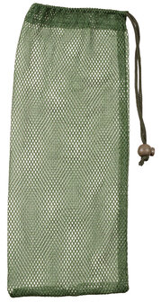 Netzbeutel der britischen Armee, klein, 26 x 13 cm, oliv gr&uuml;n