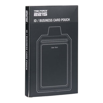 TF-2215 Business card holder velcro / strap attachment, black
