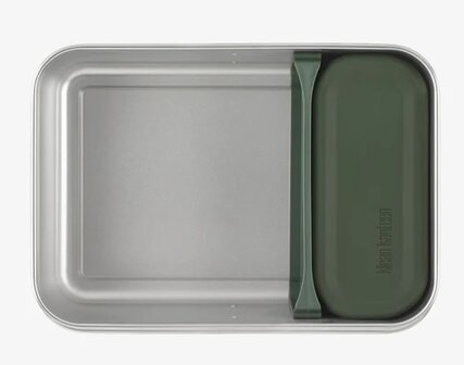 Klean Kanteen Rise food Snack Box 295ml / 10oz stainless steel, sea spray green