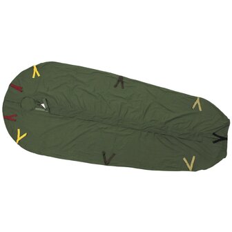 British army Mummy sleeping bag, &quot;Light Weight&quot; with sheet liner, olive green