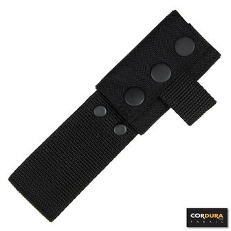 101 Inc Porte-b&acirc;ton Cordura DP 203, noir, avec passant de ceinture