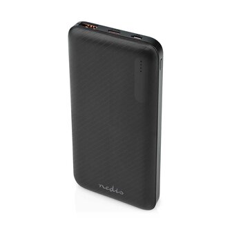 Nedis Portable Power Bank 10.000 mAh black