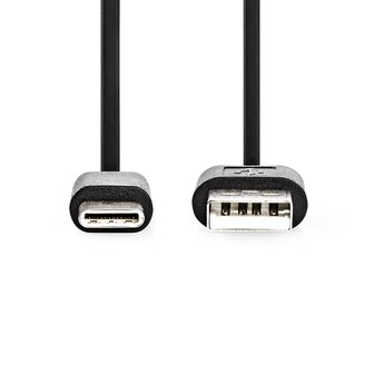 C&acirc;ble Nedis USB 2.0 3,0 M, USB-A &lt; &gt; USB-C, 15 W, 480 Mbps