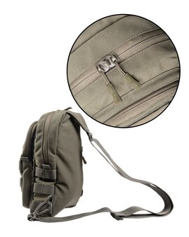 Mil-tec Sac bandouli&egrave;re &agrave; une sangle, Molle, vert olive