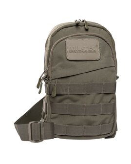 Mil-tec Sac bandouli&egrave;re &agrave; une sangle, Molle, vert olive