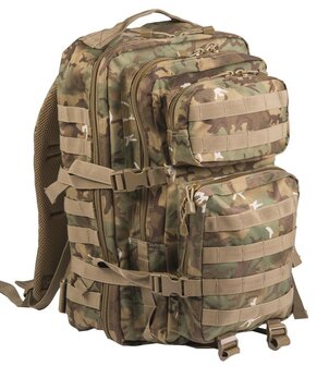 Mil-tec US Sac &agrave; dos 35l, Assault Pack Large, W/L-ARID camo