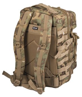 Mil-tec US Backpack 35l, Assault Pack Large, W/L-ARID camo